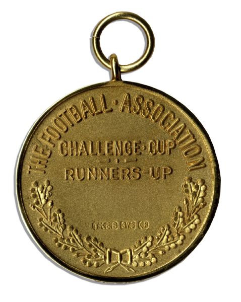 2013 F.A. Cup Runners-Up Medal Awarded to Abdul Razak of Manchester City