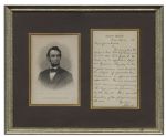 Long Abraham Lincoln Autograph Letter Signed as President on Executive Mansion Stationery Regarding a Brigadier General Appointment