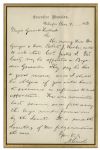 Long Abraham Lincoln Autograph Letter Signed as President on Executive Mansion Stationery Regarding a Brigadier General Appointment