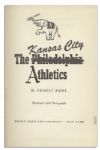 Roger Maris Signed ''The Kansas City Athletics'' Book -- With PSA/DNA COA