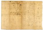 Confederate Statesman Judah Benjamin Document Signed -- ''...It is admitted that at and before and since the sale of the slaves...''