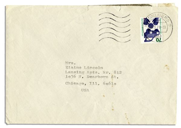 Albert Speer Letter Signed -- ''...You could do me a huge favor if you could make me a copy of the interview with Phil Donahue...'' -- 1976