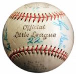 World Champion New York Yankees 1961 Team-Signed Ball -- Roger Maris, Yogi Berra, Tony Kubek and More -- With PSA/DNA COA
