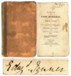 Very Scarce Signature by Famed Scientist Edward Jenner, the Father of Immunology
