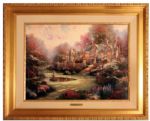 ''Painter of Light'' Thomas Kinkade's ''Gardens Beyond Spring Gate'' -- 1998 Artist Proof