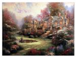 ''Painter of Light'' Thomas Kinkade's ''Gardens Beyond Spring Gate'' -- 1998 Artist Proof