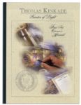''Painter of Light'' Thomas Kinkade's ''Gardens Beyond Spring Gate'' -- 1998 Artist Proof