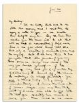 Eisenhower WWII Letter to His Wife -- ''...I'm prouder of you every time someone brings me news of the way you...brush off the chance to indulge in cheap publicity. You are a thorobred...''