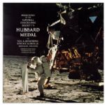 Neil Armstrong Signed Photo & Signed Program From National Geographic's 1970 Hubbard Medal Ceremony -- Fantastic Lot of Two Signatures by the Elusive Astronaut