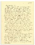 Dwight Eisenhower WWII ALS -- ''...a war zone does funny things to people. It is no light matter to approve sentences that ruin not one, but several lives...'' -- Envelope Also Signed by Ike