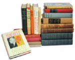 Eleanor Roosevelt's Personally Owned Books Regarding FDR's Presidency -- Lot Also Includes Books Inscribed to Her by Josephus Daniels & Pare Lorentz -- Collection of 16 Political Titles