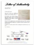 Lyndon B. Johnson 24.5'' x 20.5'' Document Signed as President in 1964 -- With PSA/DNA COA