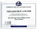 Ryan Phillipe Screen-Worn Wardrobe From ''The Lincoln Lawyer''