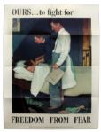 Norman Rockwell's Original 1943 ''Four Freedoms'' Poster Set