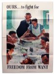 Norman Rockwell's Original 1943 ''Four Freedoms'' Poster Set