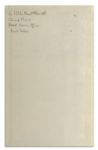 King George V & Queen Anne Signed Book -- Gifted at Christmas of 1930