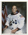 Ron Evans Signed 8'' x 10'' NASA Photo