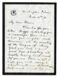King George V Autograph Letter Signed From the First Year of His Reign