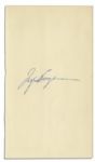 Ingrid Bergman Signed Slip