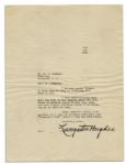 Langston Hughes Typed Letter Signed -- ...my newly published poem Freedoms Plow...