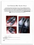 ''Blue Suede Shoes'' Songwriter Carl Perkins' Own Pair of Blue Suede Shoes