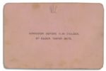 Rare Admission Ticket to the Royal Wedding of King George V & Queen Mary of Teck, as Young Duke & Duchess of York