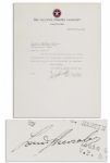 Chevrolet Motor Company Founder Louis Chevrolet Typed Letter Signed -- ...We are sending you by parcel post today the propeller hub wrench...