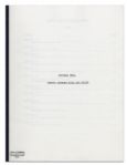 Lucille Ball Twice Signed Trust Document From 1979