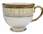 Clinton White House Used China -- Cup & Saucer Set by Lenox From The Year 2000 -- Part of the First Order -- Fine