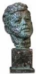 John F. Kennedy Bust Sculpture by Robert Berks -- Presented as an Award Trophy in 1965