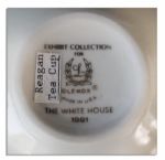 Reagan White House Exhibit China Cup & Saucer by Lenox -- Fine