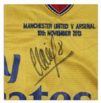 Arsenal Football Shirt Match Worn and Signed by Mikel Arteta