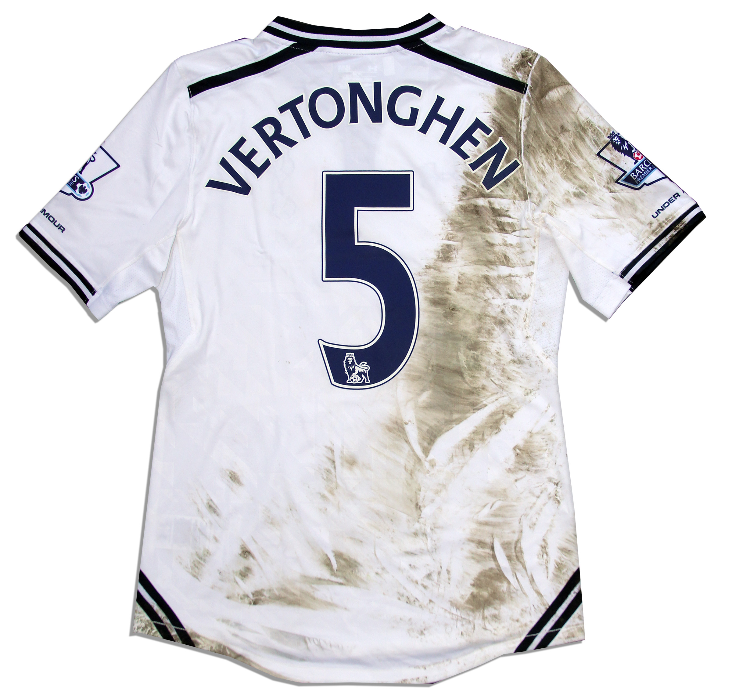 Lot Detail - Jan Vertonghen Match Worn Tottenham Hotspur Match Worn