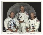 Neil Armstrong Uninscribed 10'' x 8'' Apollo 11 Photo Signed -- With PSA/DNA COA