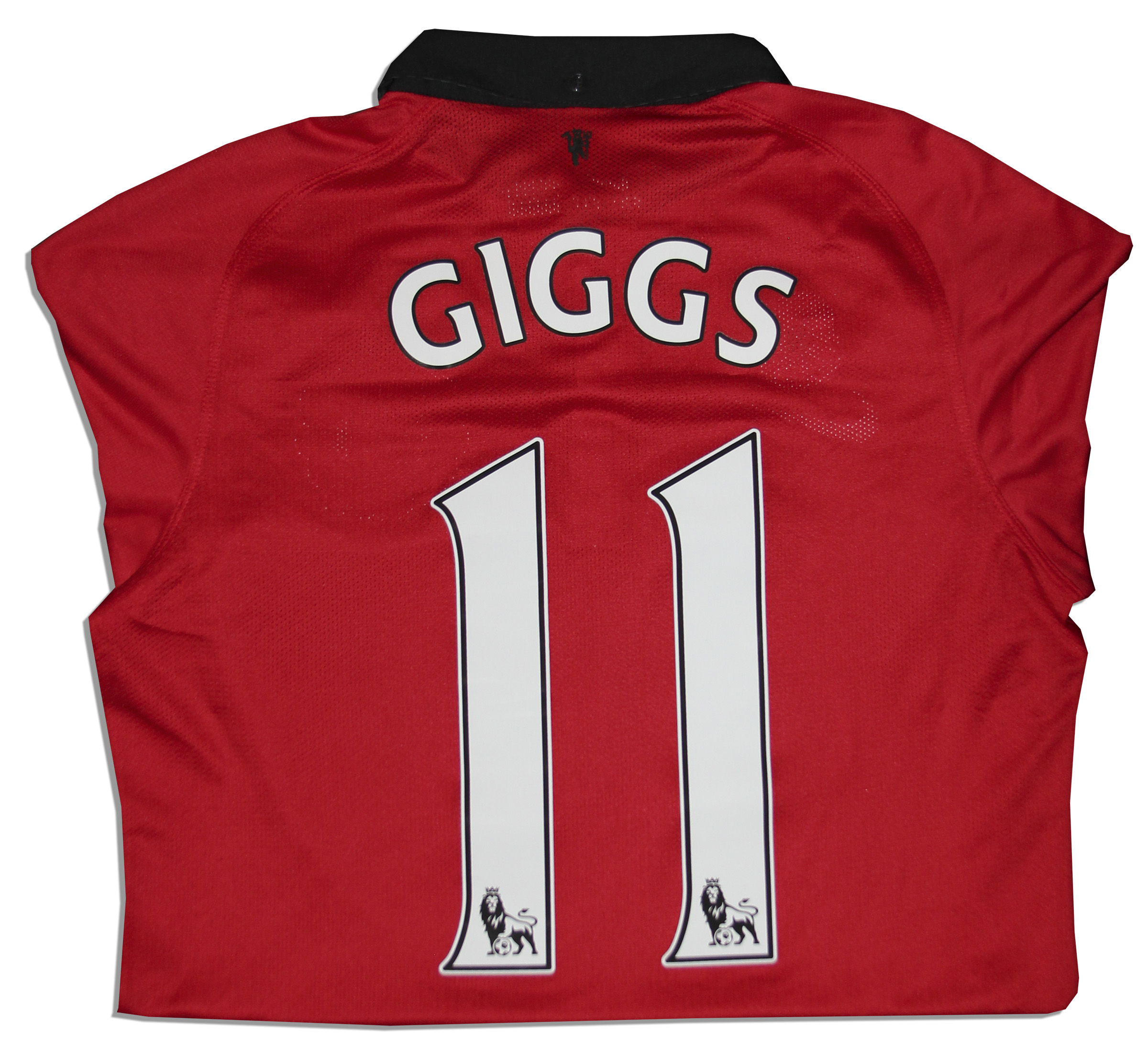 Lot Detail - Giggs Signed Match Worn Shirt From Manchester United