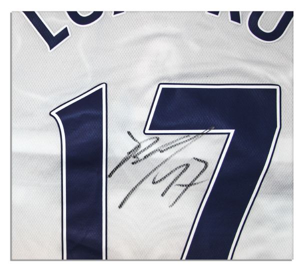 Romelu Lukaku Match Worn Everton Football Shirt Signed