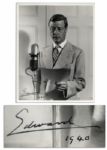King Edward VIII Signed 8 x 10 Photo