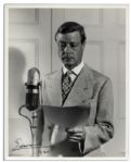 King Edward VIII Signed 8'' x 10'' Photo