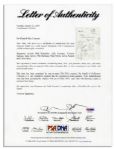 Incredible Collection of 8 ''Saturday Night Live'' Cast Member Signatures -- Including Comedic Legends Chris Farley, Phil Hartman & More -- With PSA/DNA COA