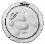 White House Used China -- Oyster Plate in the Rutherford B. Hayes Pattern Ordered by the Arthur or Cleveland Administrations