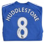 Tom Huddlestone Match Worn Hull City Football Shirt Signed