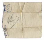 John F. Kennedy Signature & Unique Candid Photo of JFK -- With PSA/DNA COA