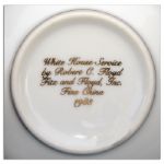 Ronald Reagan Presidential China Soup Bowl Set -- 1983 Exhibit Piece by Robert C. Floyd