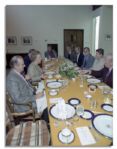 Ronald Reagan Presidential China Soup Bowl Set -- 1983 Exhibit Piece by Robert C. Floyd