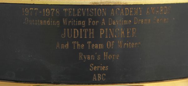 Emmy Award For Daytime Drama Writing Bestowed in 1978