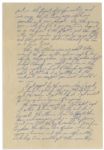 Early Gus Grissom Autograph Letter Signed to His Mother as an Air Force Cadet & Actor in ''Air Cadet'' -- ''...I'll be flying jets at Williams Field before very long...''