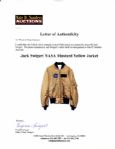 Apollo 13 Astronaut Jack Swigert Personally Owned NASA Mustard Yellow Jacket, Used as He Trained for the Apollo 13 Mission in 1970