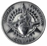 Jack Swigert's Personally Owned STS-3 Robbins Medal Unflown, Serial Number 205
