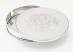 Silver Royal Seal Lidded Box in King George III Style