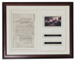 Declaration Signer George Walton Document Signed in 1777